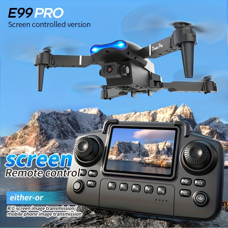 Drone Kit Octocopter - โดรนพับได้รุ่น E99 PRO MAX พร้อมกล้อง HD