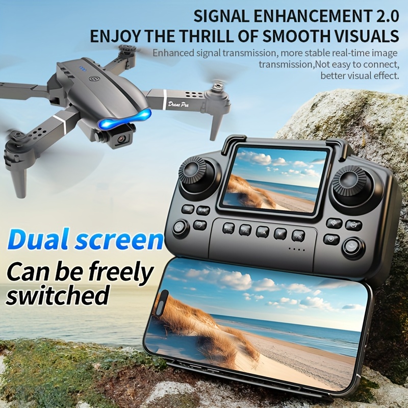 โดรนพับได้รุ่น E99 PRO MAX พร้ - Drone Kit Octocopter บทวิจารณ์และราคา